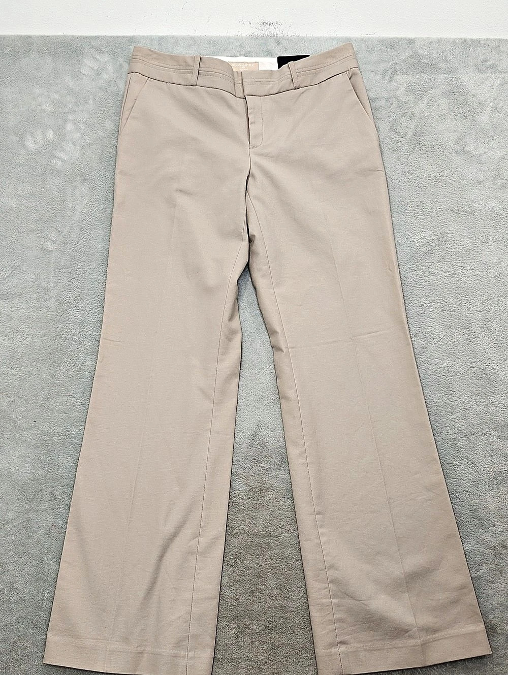 Banana Republic Martin Fit Pant Flare Pants Beige Size 8R
